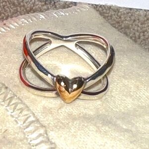 James Avery Cross Your Heart Ring